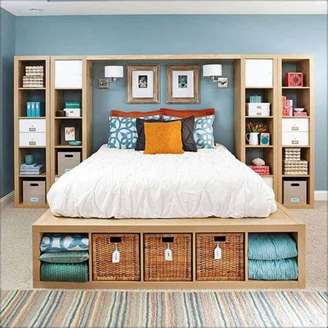42 Ikea Kallax Ideas & Hacks For Every Room | Small bedroom diy, Diy bedroom storage, Small ...