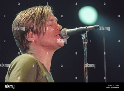 Canadian Bryan Adams in concert at Glasgow SECC, in Glasgow, Scotland, in 1996 Stock Photo - Alamy