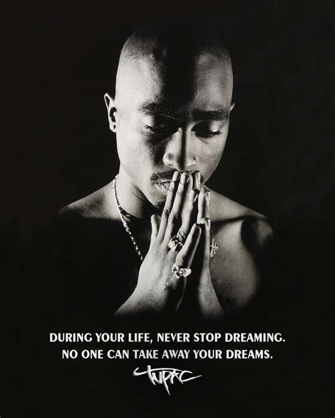 Tupac Inspirational Life Dreams Quote Poster - Etsy