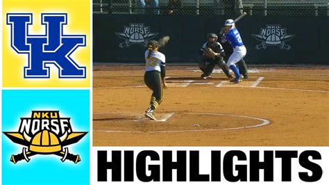 #23 Kentucky vs Northern Kentucky Highlights | NCAA Softball Highlights ...