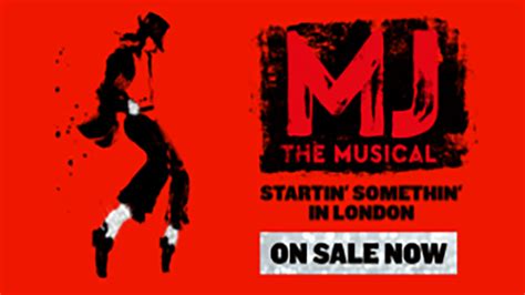 London tickets for MJ The Musical at the Prince Edward Theatre ...