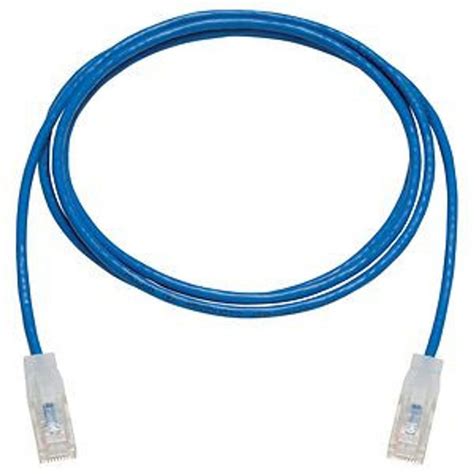 Cat 6 Slim Patch Cable, 5 ft., Blue | Allen Tel Products, Inc.