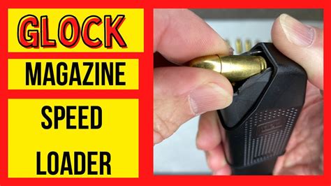 How to Load Glock Magazines with a Glock Speed loader #Glock - YouTube