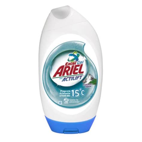 ARIEL Excel Gel Fraîcheur Alpine 1036ML - Achat / Vente détachant ...