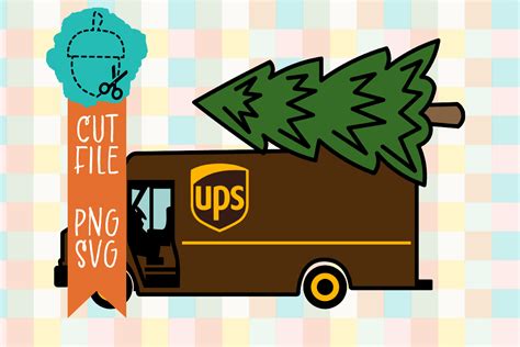 Ups Delivery Truck Clipart