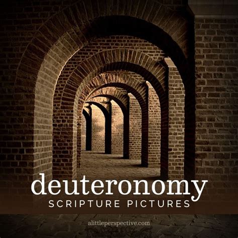 Deuteronomy Scripture Pictures