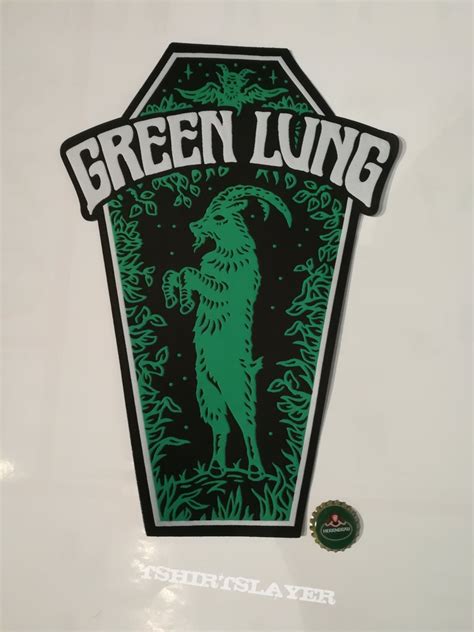 Green Lung Backpatch woven | TShirtSlayer TShirt and BattleJacket Gallery