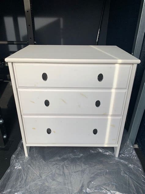 White Wooden Chest of Drawers | in Warlingham, Surrey | Gumtree