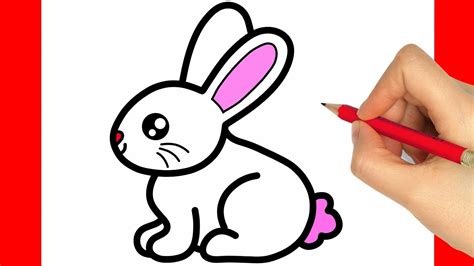 HOW TO DRAW A EASTER BUNNY EASY STEP BY STEP - DRAWING A EASTER BUNNY ...