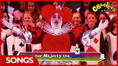 CBeebies: Alice in Wonderland - Sing-a-long 'The Queen of Hearts' Song Chords - Chordify