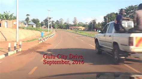 Gulu City Drive - Including night pictures! - YouTube