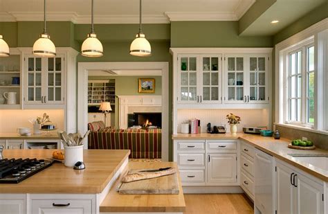 Sage Green Kitchen Cabinets With White Appliances | Dandk Organizer