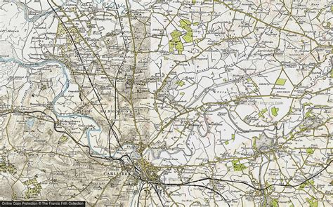 Old Maps of Houghton Hall, Cumbria - Francis Frith