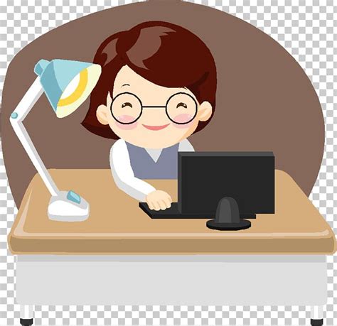 Microsoft Office Job PNG, Clipart, Business, Cartoon, Communication, Computer Desk, Eyewear Free ...