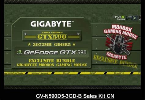 GIGABYTE GeForce GTX 590: Specs and Benchmark Scores (vs HD 6990 and ...