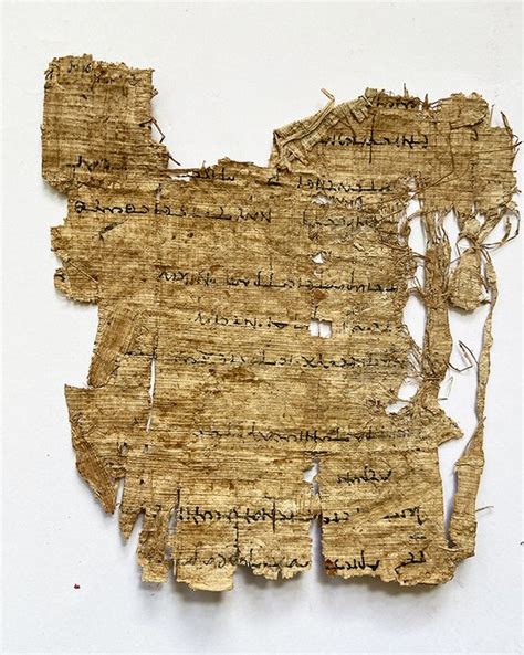 Ancient Egyptian Papyrus Manuscript with Demotic Script - Catawiki