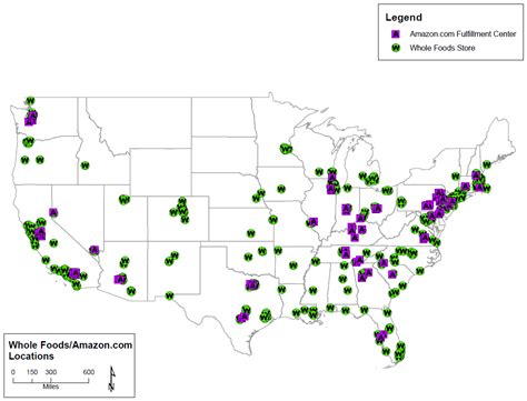 10+ Amazon fulfillment center locations map image HD – Wallpaper