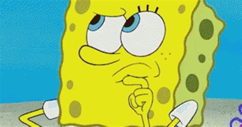 Spongebob Thinking Face