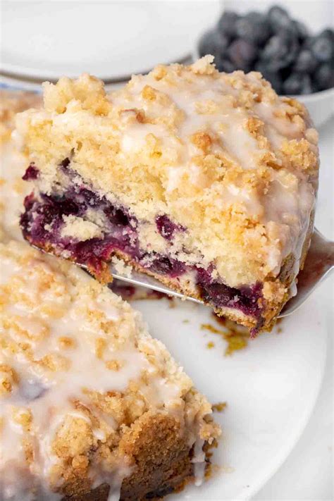 Blueberry Coffee Cake Recipe | Chef Dennis