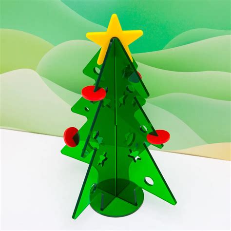 Customized Acrylic Christmas Tree Ornaments For Decoration Christmas ...