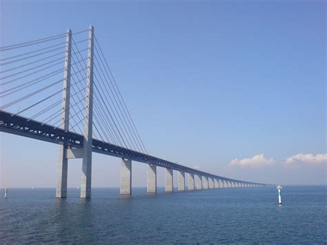 Copenhagen, Denmark, Oresund bridge