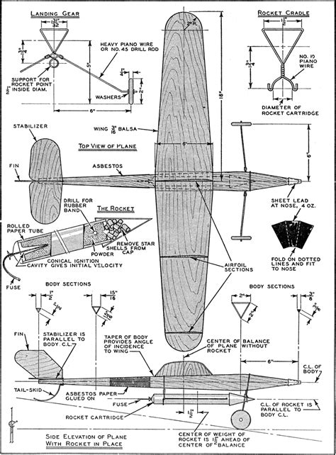 How to build balsa wood planes