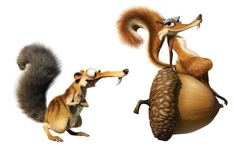 1920x1080px, 1080P free download | Ice age, squirrel, movie, animation, scrat, nut, funny, white ...