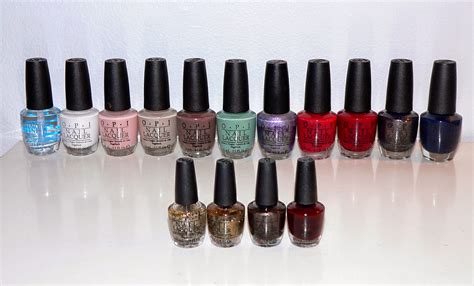 My OPI Nail Polish Collection