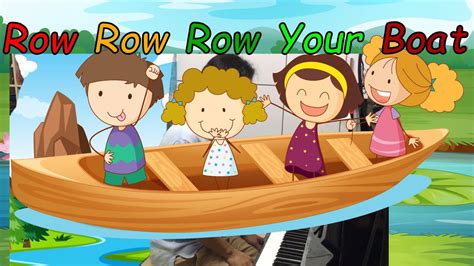 Row Row Row Your Boat | Folk Songs and Nursery Rhymes | Kidzstation - YouTube