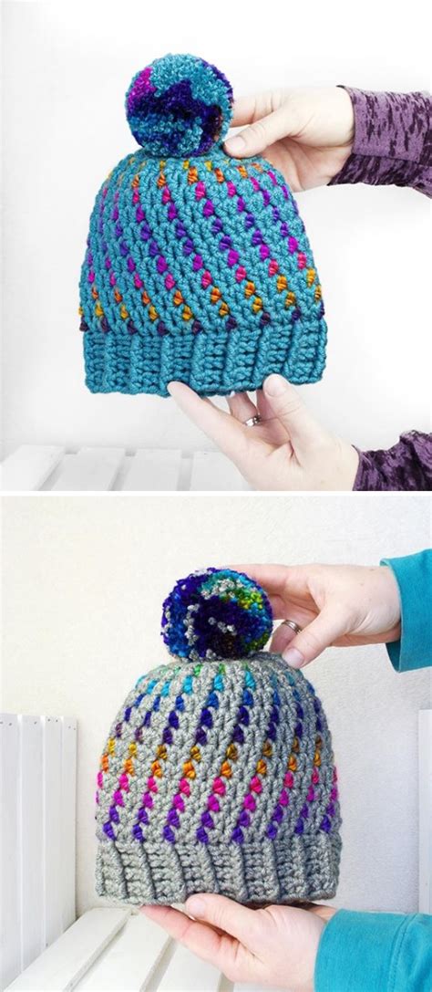 Crochet Swirl Hat – Free Tutorial – Design Peak