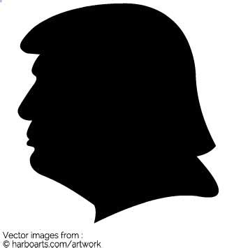 Donald Trump Silhouette at GetDrawings | Free download