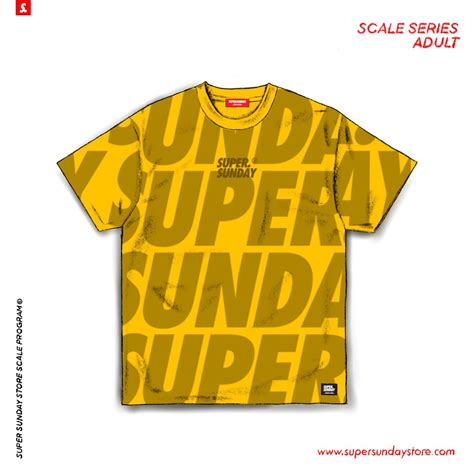 SUPER SUNDAY Scale - Yellow | Shopee Malaysia