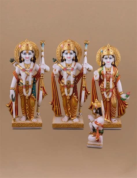 Premium Ram Ji Murti - Handcrafted Sculpture for Worship