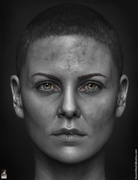 ArtStation - Charlize Theron as Furiosa 1/6 th Sculpt - Modern Life ...