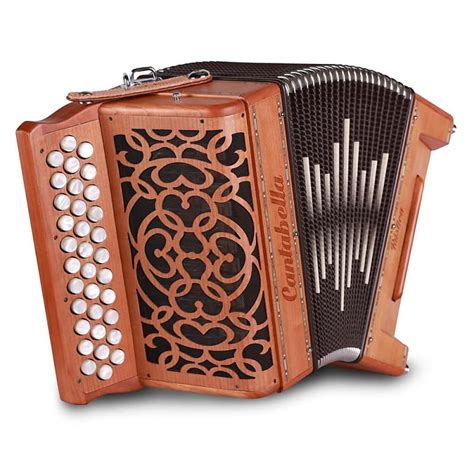 Acordeon Cantabella Rustica Fa Madera Clara Ultra Compacto | Reverb