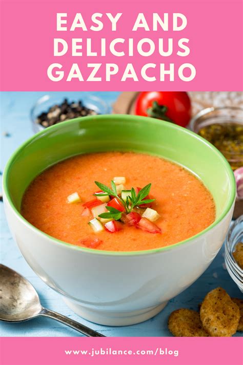 The perfect recipe for the summer! Gazpacho to keep your palate cool ...