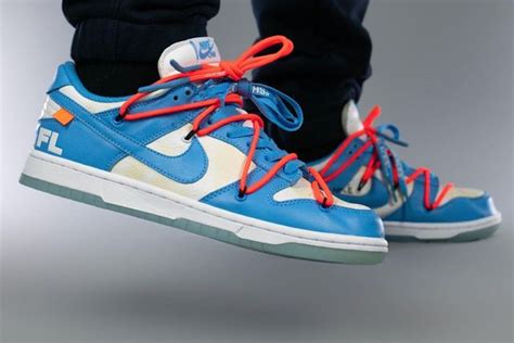 Check Out This Sample Off-White x Nike SB Dunk Low ‘UNC’ - Sneaker Freaker