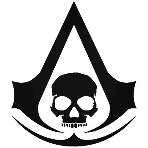 Download High Quality assassins creed logo black flag Transparent PNG ...