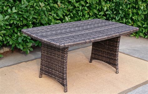 Rattan 4 Piece Patio Furniture Set With Glass Top Table at Shawn Young blog