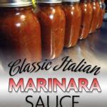Classic Old World Italian Marinara Sauce (Made in Bulk)