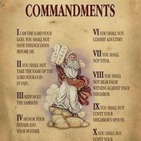 The 10 Commandments | Bible facts, Bible teachings, Bible prayers