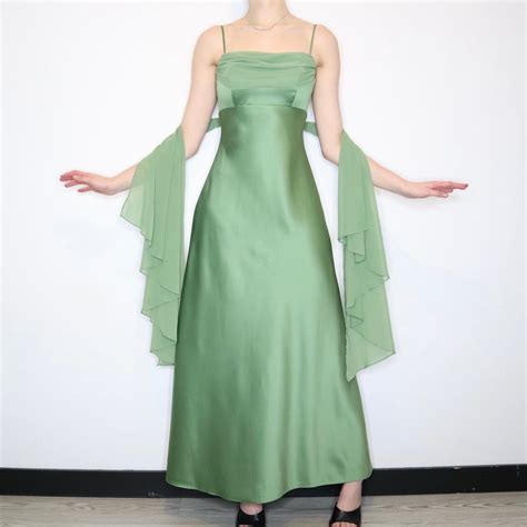 Matcha Green Prom Dress - Imber Vintage