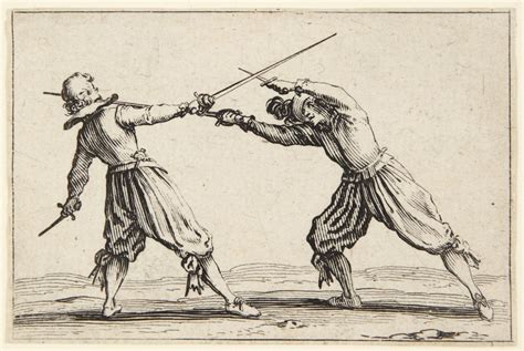 Duel with Swords and Daggers (x1934-175)