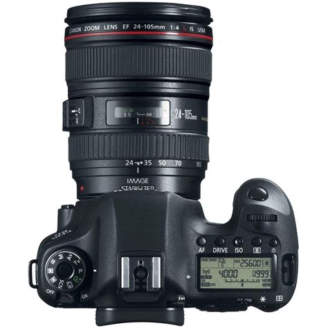 Canon EOS 6D DSLR Camera Triple Lens Kit with Canon 24-105mm, 75-300mm ...