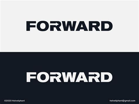 Forward - logo concepts | Logo concept, Word mark logo, Logo design ...