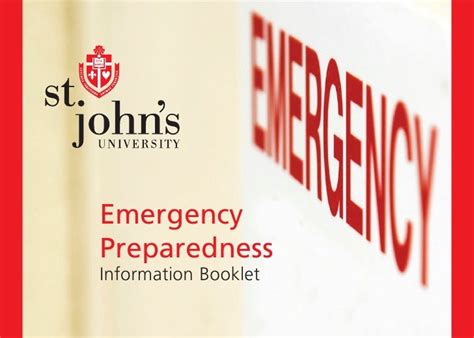 Emergency Preparedness Booklet