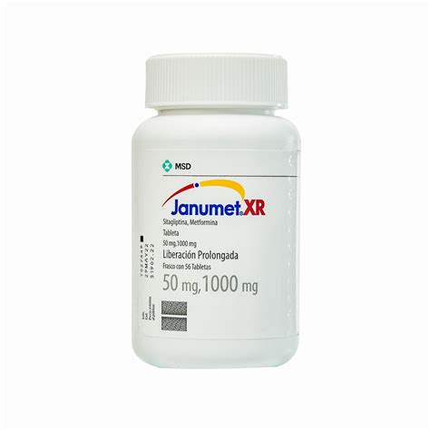 Janumet Xr 50Mg/1000Mg 56 Tabs