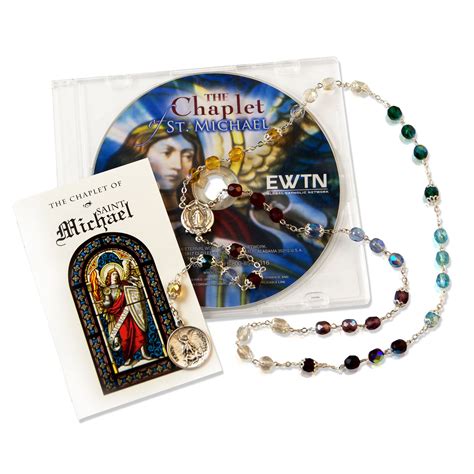 Chaplet of St. Michael Beads and CD Kit | EWTNRC.com