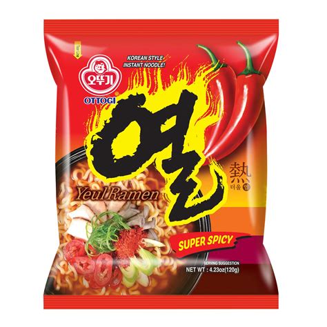 Buy OTTOGI] Yeul Ramen SUPER SPICY, Korean Style Instant Noodle, Traditional Korean instant ...