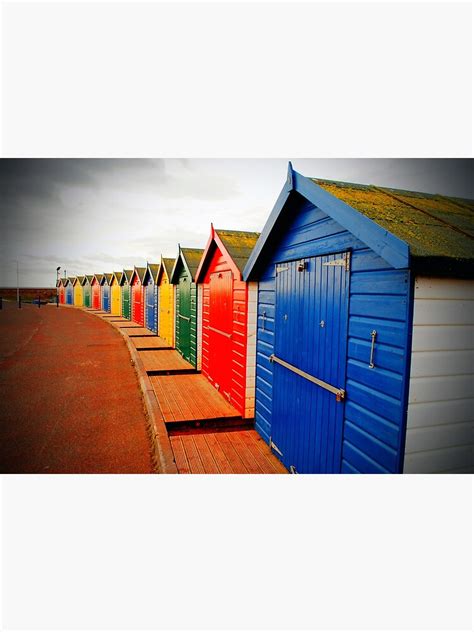 "Dawlish Warren Beach Huts Devon England" Poster for Sale by AndyEvansPhotos | Redbubble